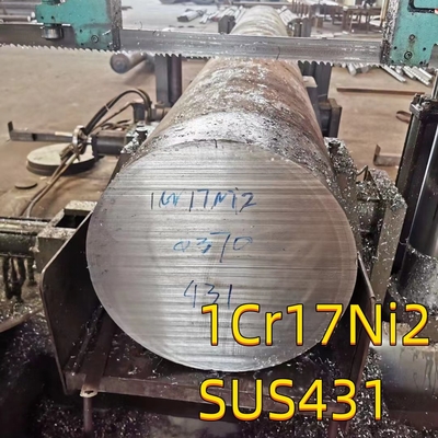 SUS 431 도형 원형 막 EN10088-5 X17CrNi16-2/1.4507 115mm 300mm 샤프트